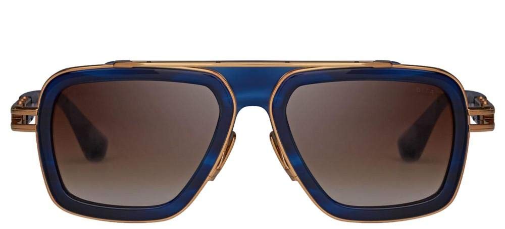 Унісекс Сонцезахисні окуляри Dita Lxn-Evo DTS-403 54 Blue Swirl-Yello Gold, фото №2