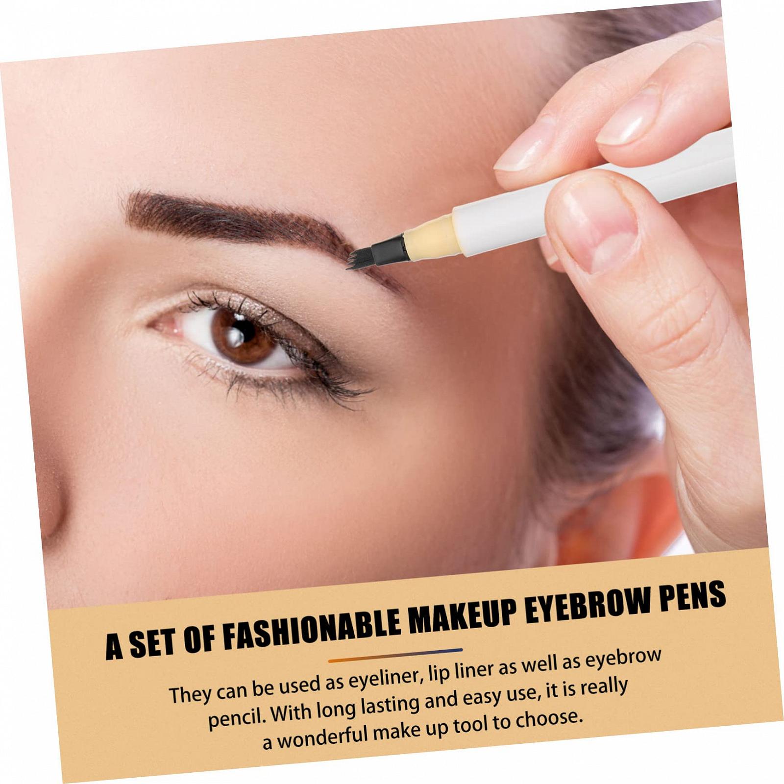 Набор Ipetboom 4 Карандаши для бровей с четырьмя концами инструмент без пятен Miss Abs, фото №3 Набор Ipetboom 4 Карандаши для бровей с четырьмя концами инструмент без пятен Miss Abs, фото №3