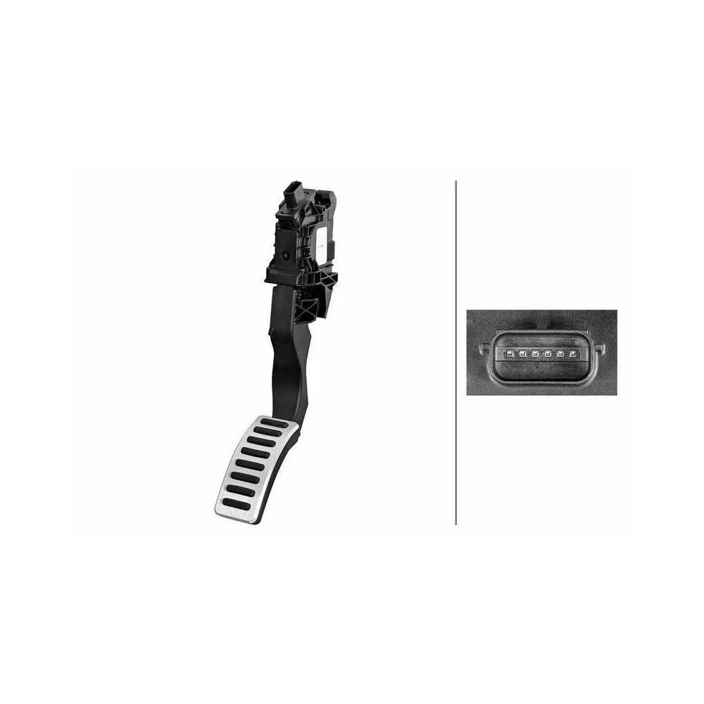 Датчик положення педалі акселератора HELLA 6PV 312 408-021 для VOLVO, фото №1