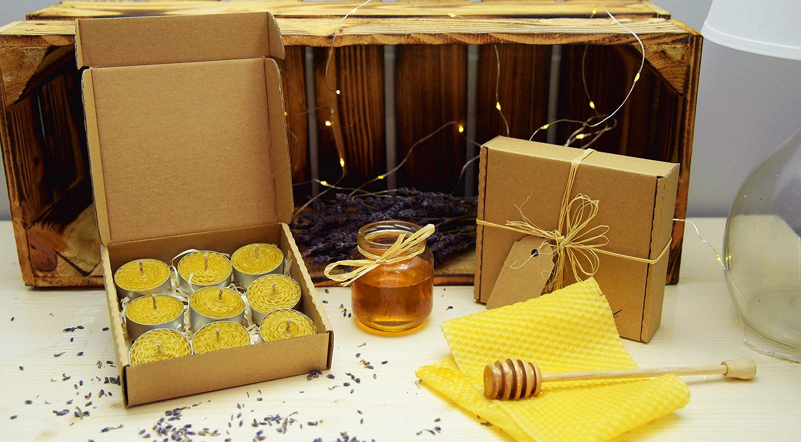 Свічка BeeIT Чайна Віск 9 шт. Чайні свічки 100% чисті органічні Ручної роботи, фото №6 Свічка BeeIT Чайна Віск 9 шт. Чайні свічки 100% чисті органічні Ручної роботи, фото №6