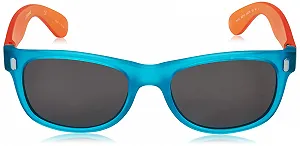 Детские очки прямоугольной формы Polaroid P0115, легкий материал, поляризованные 100%, защита UV400, с защитным чехлом synthetic.ua - Фото 1