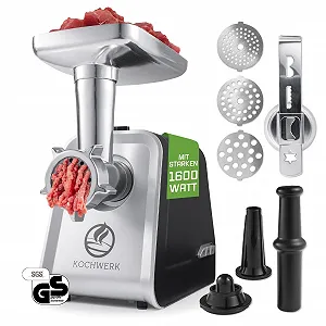 Электрическая мясорубка KOCHWERK 1600 W, 2000 g/min - Фото 1