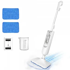 Парова швабра 1500W багатофункціональна до 108 °C з резервуаром для води - Фото 1