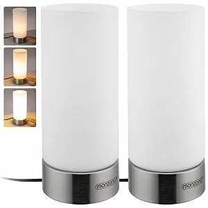 Настільні лампи Monzana Набір 2 шт Сенсорні 3 рівні яскравості - Фото 1