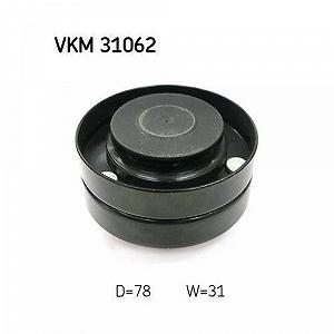 Обвідний/напрямний ролик поліклинового паса SKF VKM 31062 для AUDI VW, правий synthetic.ua - Фото 1