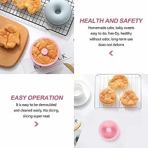 Форма для випікання Gatuida 10 см силіконова для пончиків 2 шт. ціна на synthetic.ua - Фото 1 Форма для випікання Gatuida 10 см силіконова для пончиків 2 шт. synthetic.ua - Фото 1