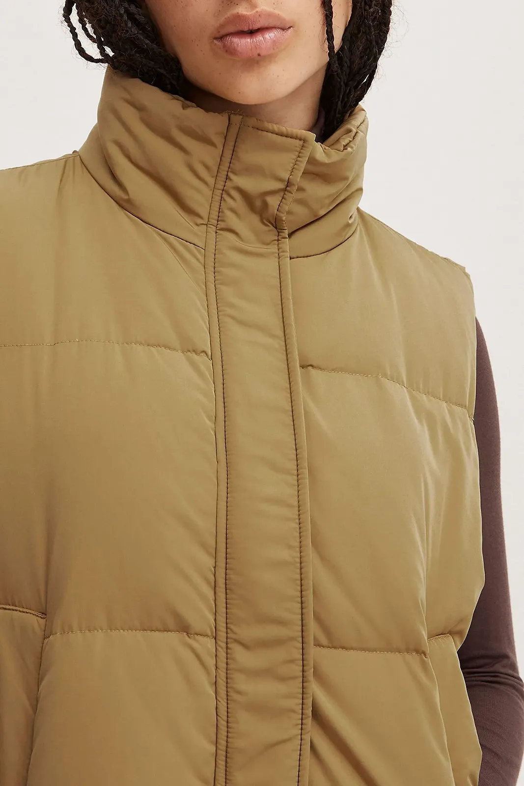 Жіночий стьобаний жилет ICHI IHBUNALA DOWN WA - 20115382, фото №5