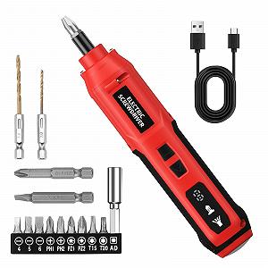 Викрутка Brifit Набір Акумуляторна Електрична Бездротова з LED-підсвіткою Для Ремонтів - Фото 1