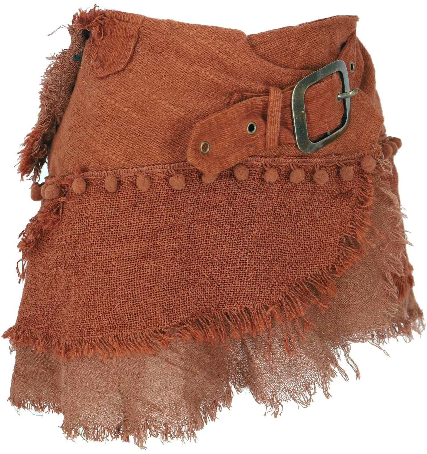 Міні-спідниця GURU SHOP Goa Wrap Tribal Cacheur Layered, бавовна, фото №2