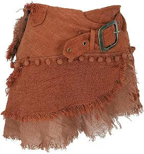 Міні-спідниця GURU SHOP Goa Wrap Tribal Cacheur Layered, бавовна synthetic.ua - Фото 1