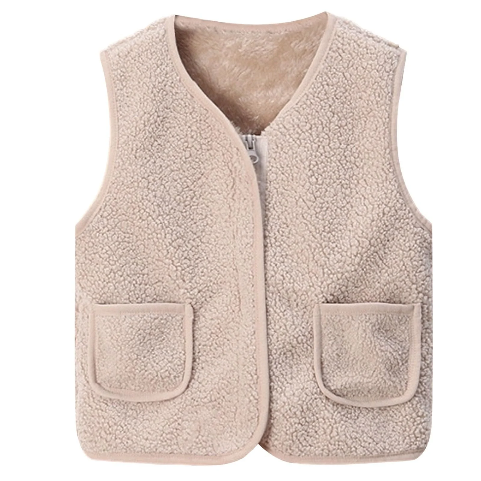 Жилет Teddy Fleece для дітей, хлопчиків і дівчаток, без рукавів, фото №1