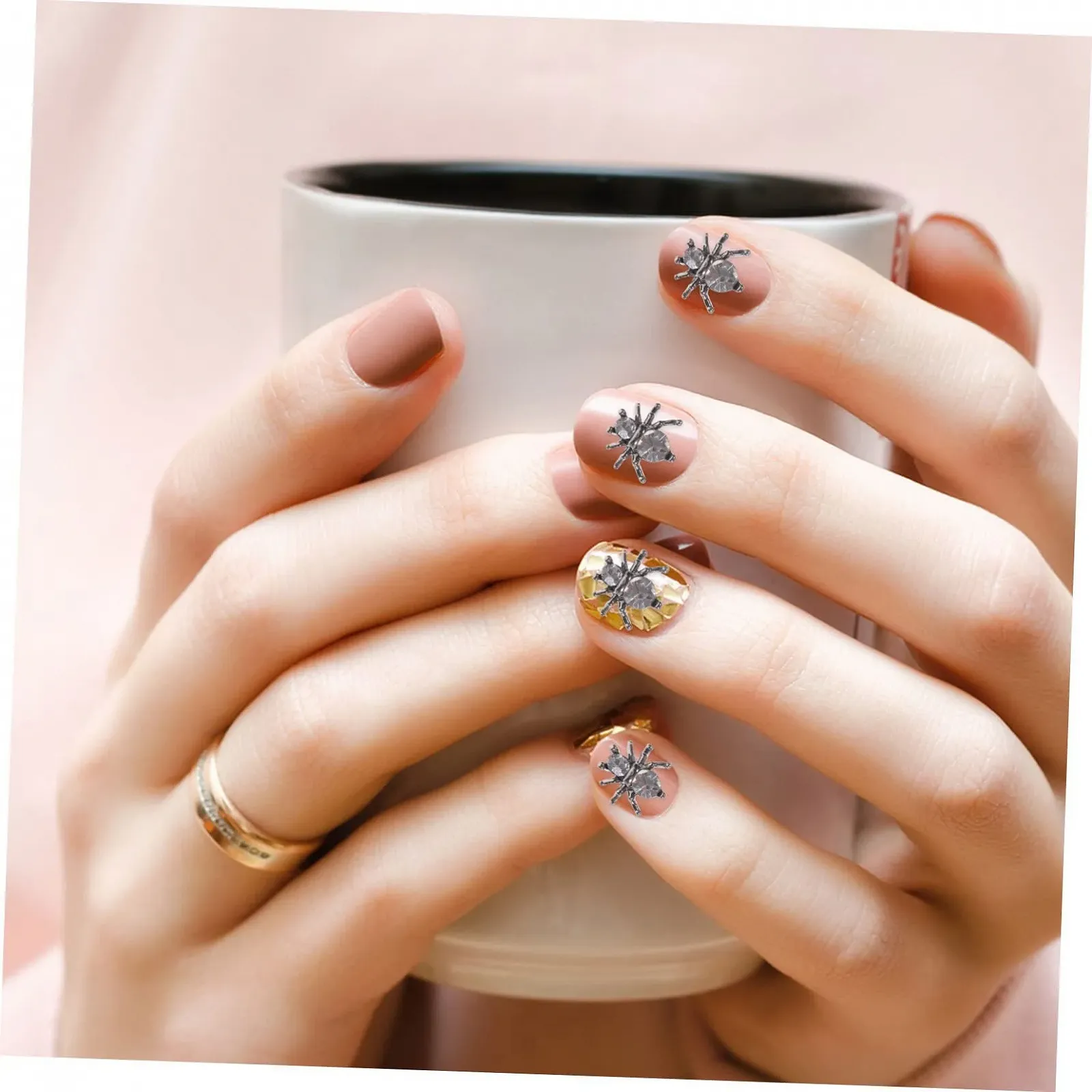 Прикраси для нігтів Павуки на Хелловін Healvian, фото №4