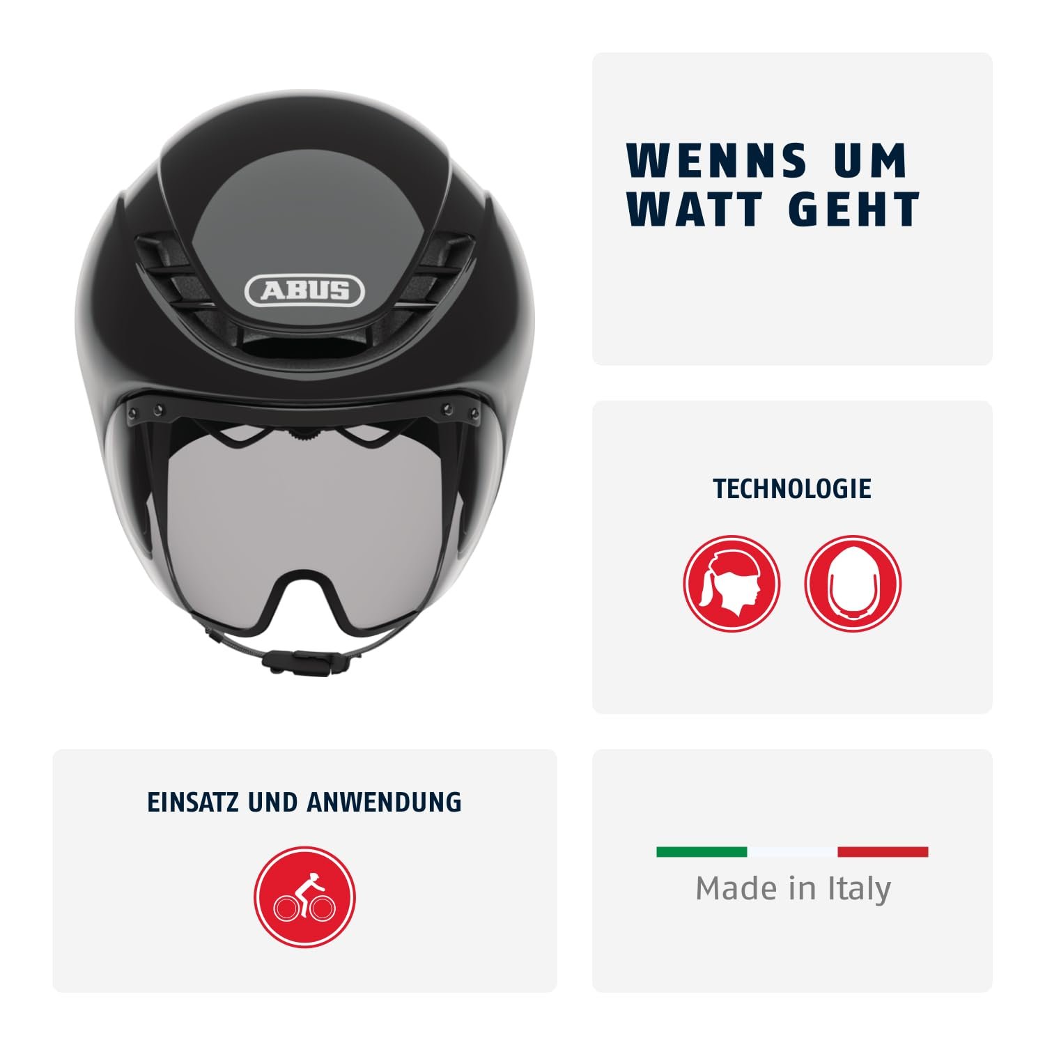 Шлем ABUS Gamechanger TT 1.1 для триатлона, велоспорта, аэродинамический, фото №2