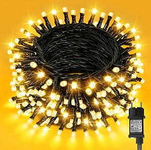 Гирлянда Dalugo 30 м 300 LED теплый белый. Упаковка: красивая упаковка. - Фото 1
