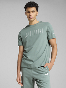Футболка PumaPORT Graphic Tee 68461730 Puma Фісташковий 2XL - Фото 1