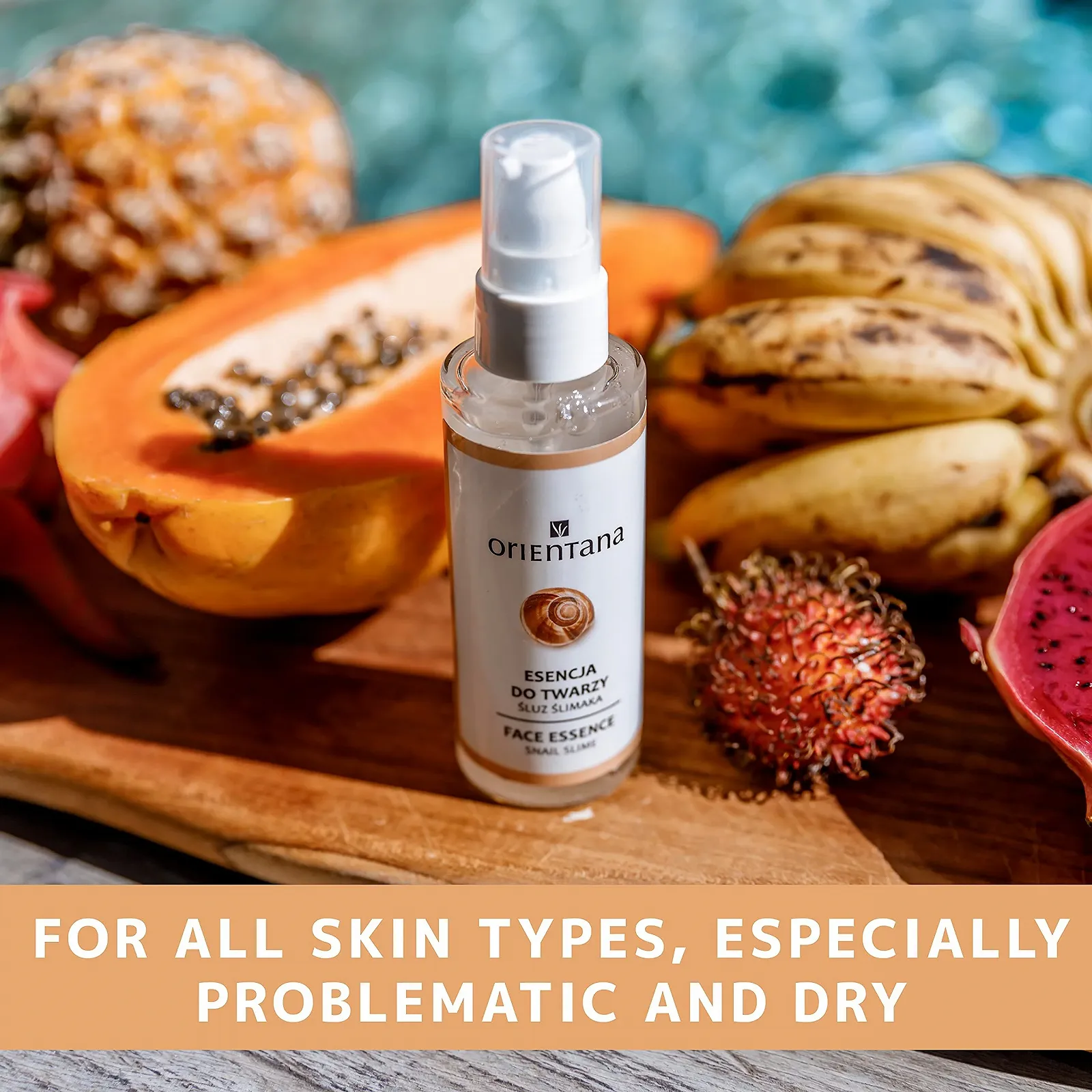 Маска для обличчя Orientana Есенція з високоякісного слизу равлика 98.6% Anti-Ageing & Wrinkle, фото №3