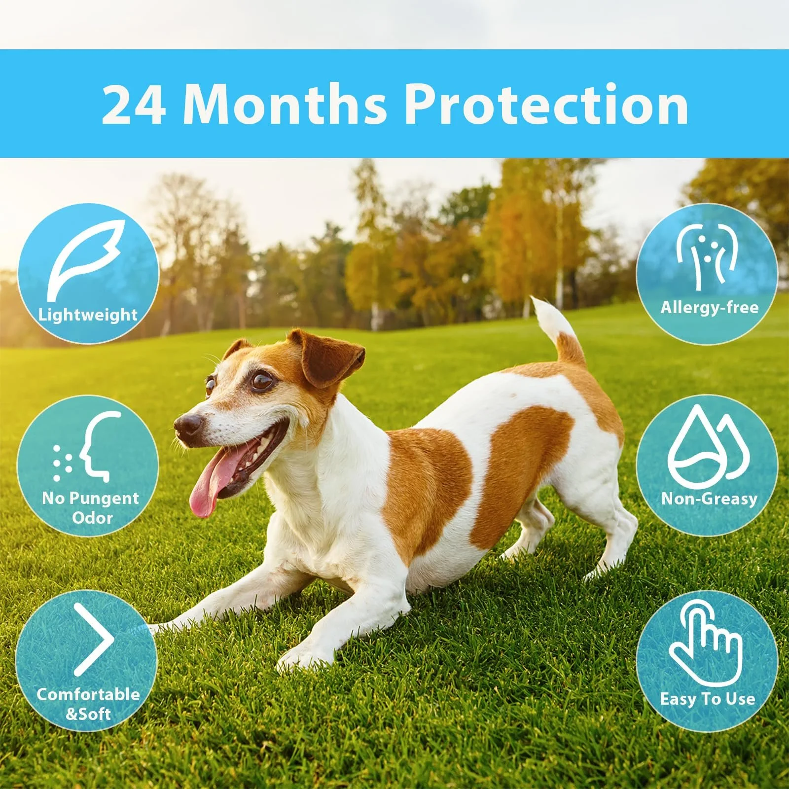 Нашийник Pets4Luv Natural 63.5 см 3 шт, фото №6 Нашийник Pets4Luv Natural 63.5 см 3 шт, фото №6