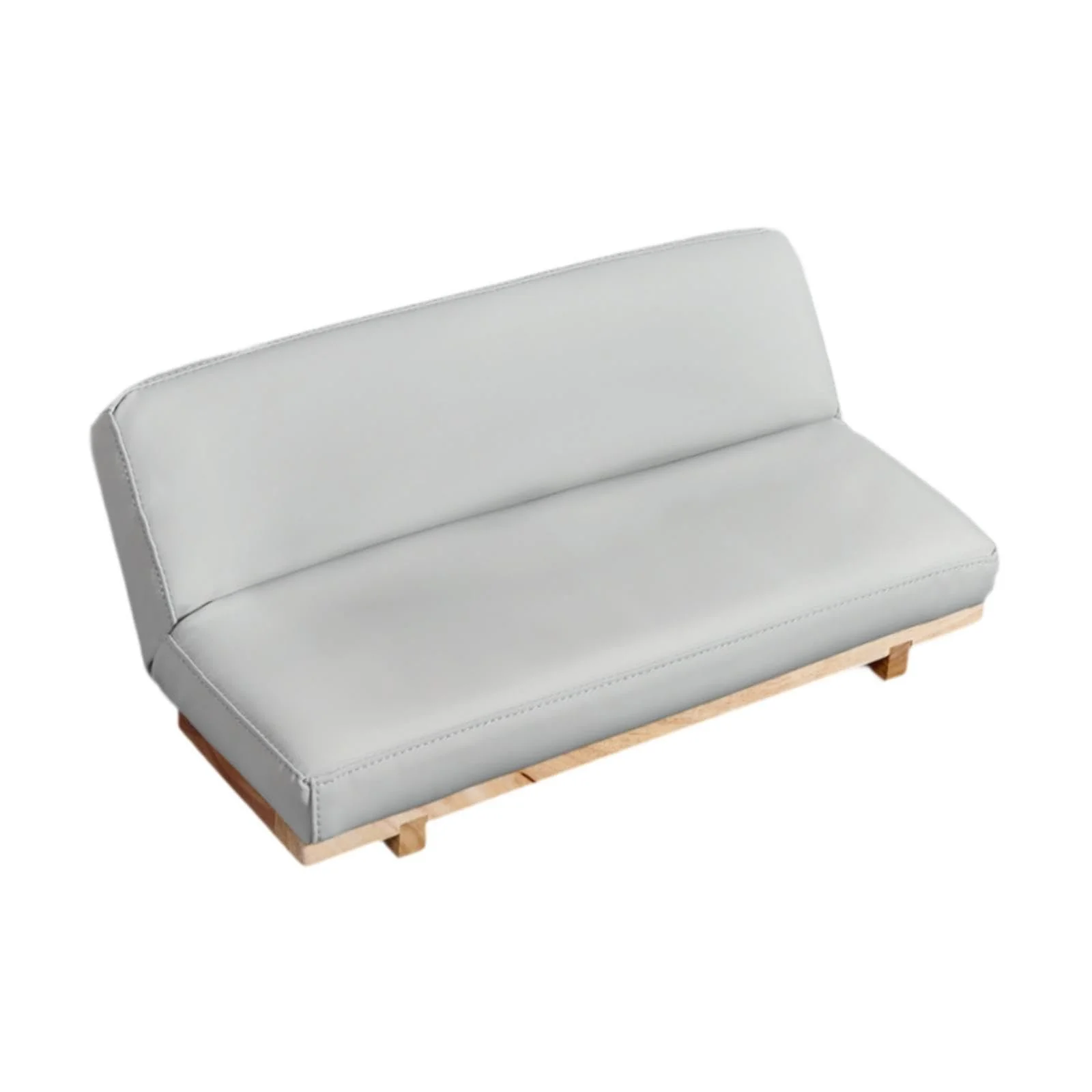 Подставка для рук для маникюра Generic с деревянным основанием для спа-салонов, Серая, фото №1