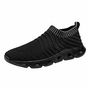 Кроссовки мужские Лето 2022 Hollow Fly Woven Легкие Дышащие Удобные Декомпрессионные Модные Красивые Спортивные Беговые Подъемные - Фото 1