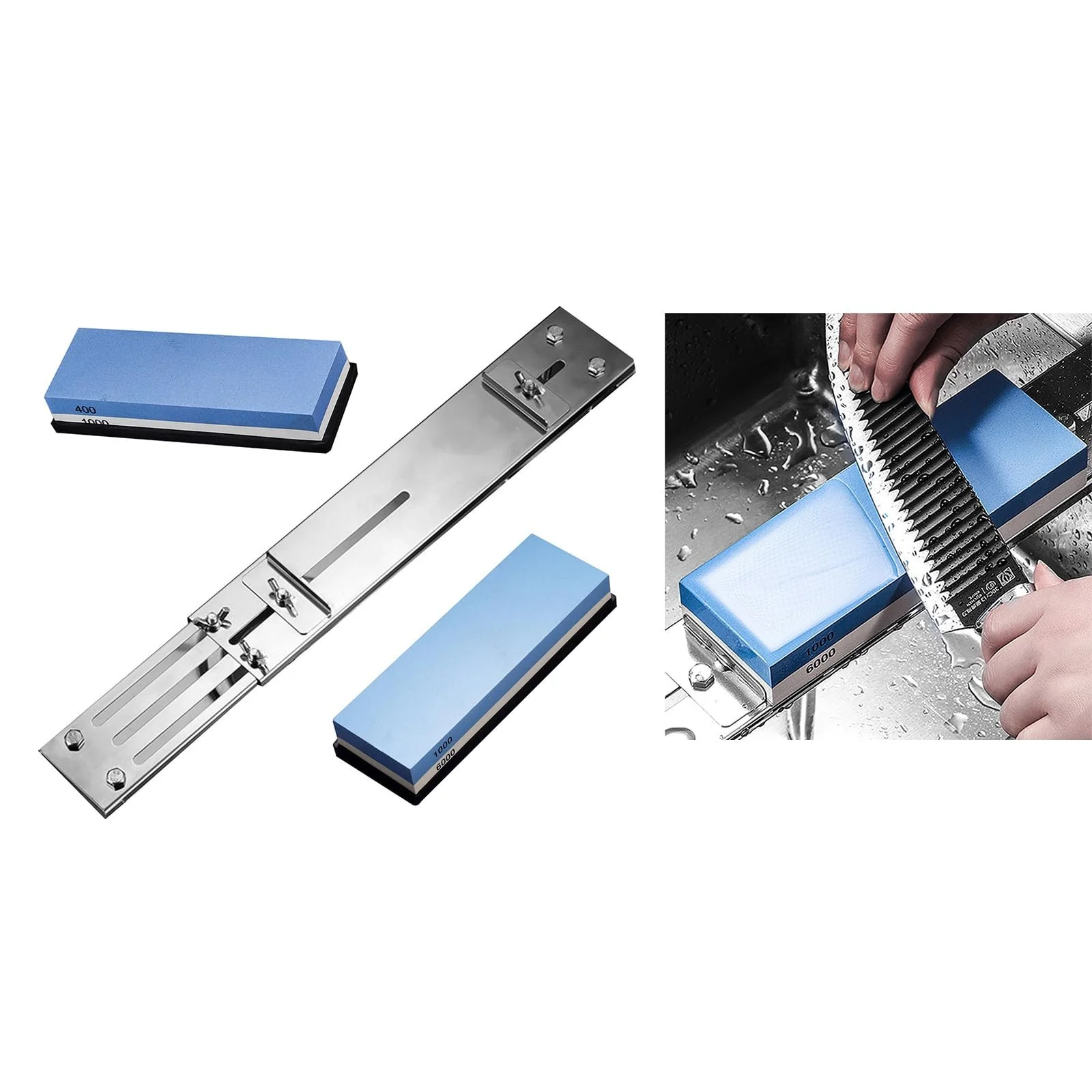 Тримач для точильного каменя на мийку з гайкою-баранчиком регульований, фото №2