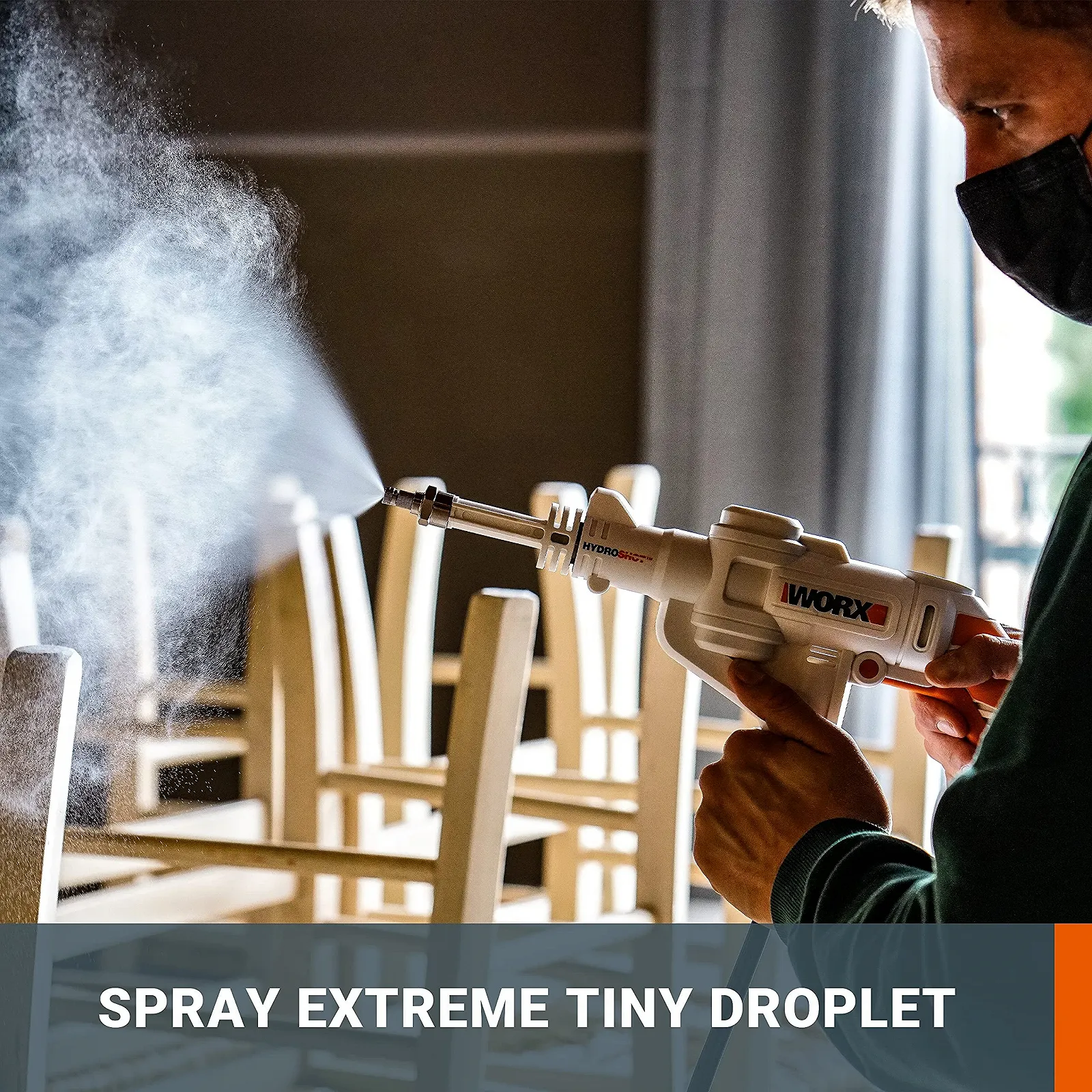 Акумуляторний обприскувач WORX Hydroshot WP650E 20V 1 л з функцією дрібнодисперсного туману, фото №2