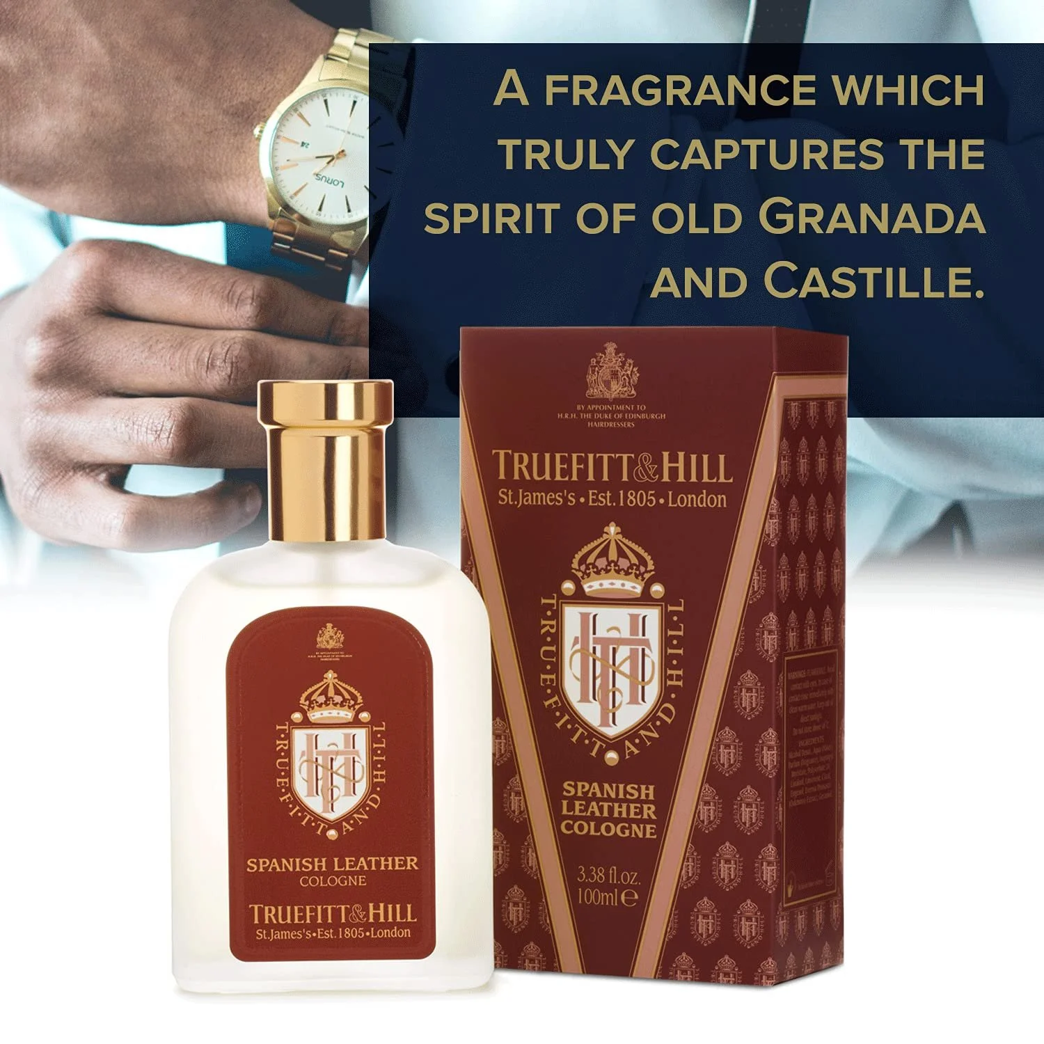 Одеколон TrueFitt & Hill Spanish Leather 100 мл, фото №2
