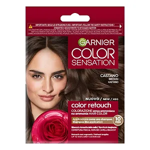 Фарба для волосся Garnier Color Sensation Retouch для корекції відрослого волосся без аміаку за 10 хвилин Каштановий, 1 шт - Фото 1