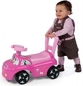 Толокар Smoby 720522 Minnie Car Ride-On Vehicle Розовый synthetic.ua - Фото 1