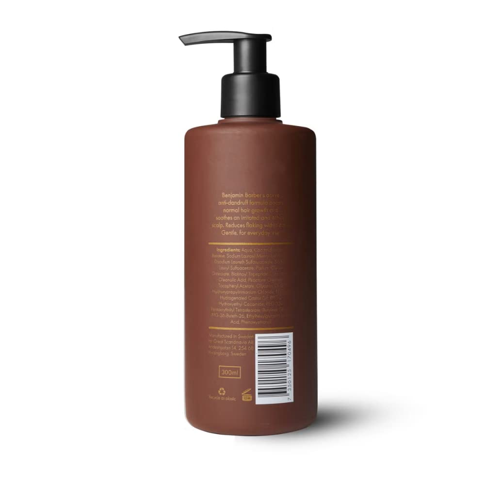 Шампунь Benjamin Barber Anti-dandruff black oak 300 мл, фото №2