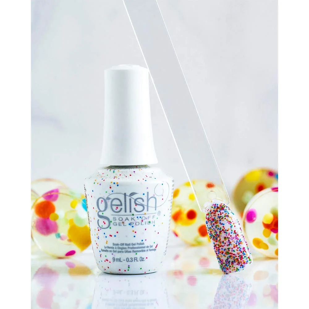 Гель-лак Gelish Mini Lots Of Dots UV Металлик 9 мл, фото №3 Гель-лак Gelish Mini Lots Of Dots UV Металлик 9 мл, фото №3
