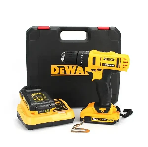 Шуруповерт ударный DeWALT DCD791 Max 24V 4.0 Ah с набором инструментов ver 3, фото №1 Шуруповерт ударный DeWALT DCD791 Max 24V 4.0 Ah с набором инструментов ver 3, фото №1