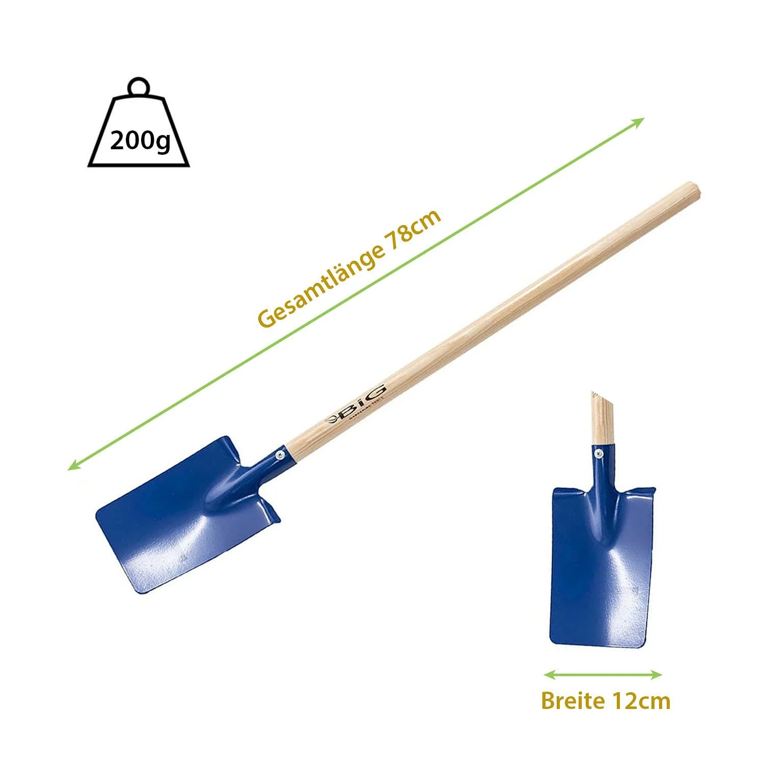 Лопатка ручная Мини-лопатка Сталь Сосна 78 см Синий, фото №3 Лопатка ручная Мини-лопатка Сталь Сосна 78 см Синий, фото №3