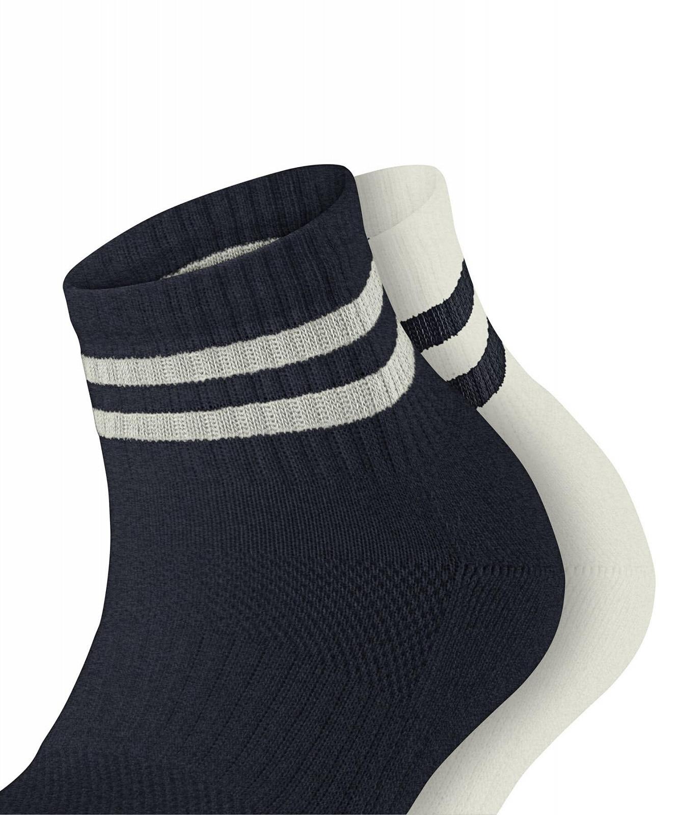 Носки ESPRIT Active Tennis Trainer Женские Дышащие Органический Хлопок Короткие Узорные 2 Пары, фото №4