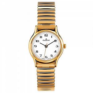 Кварцевые часы Dugena Vintage Comfort Женские Золотой/белый - Фото 1