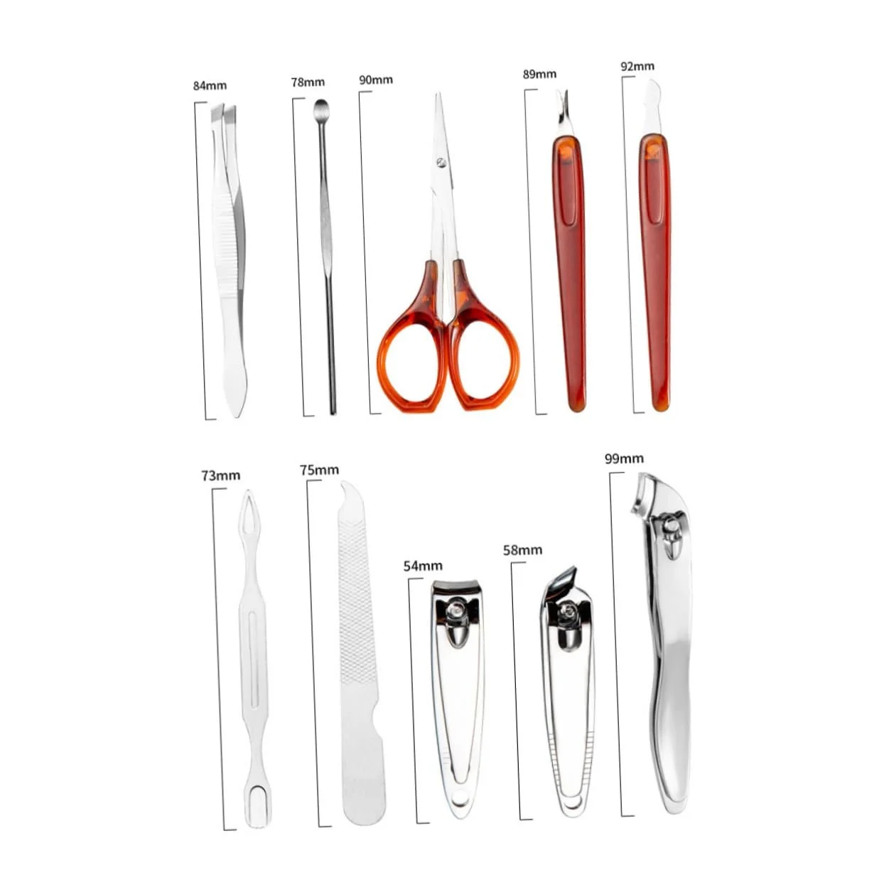 Набор для маникюра Healvian 1satz Инструменты для ухода за ногтями Портативный и легкий для дома и путешествий, фото №9 Набор для маникюра Healvian 1satz Инструменты для ухода за ногтями Портативный и легкий для дома и путешествий, фото №9