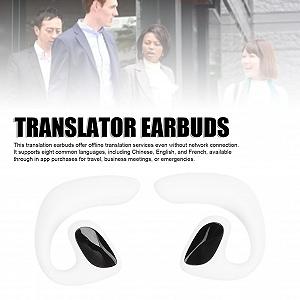 Наушники для перевода голоса Bluetooth 5.3 Устройство для перевода голоса Поддерживает 144 языка synthetic.ua - Фото 1