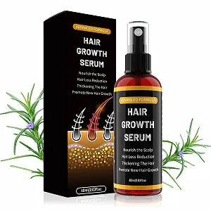 Спрей против выпадения волос для мужчин и женщин с 5% активным ингредиентом, с маслом розмарина для роста волос при тонких волосах, средство для роста бороды для мужчин 60 мл - 53 - Фото 1