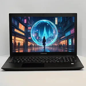 Ноутбук 15.6'' Medion (Lenovo Group) Akoya E6440 | Intel Core i5-8250U | IPS (1920x1080) FullHD | RAM 8 ГБ | SSD 128 ГБ + HDD 1 ТБ | Nvidia GeForce MX150 | Win10 (4951) - Фото 1