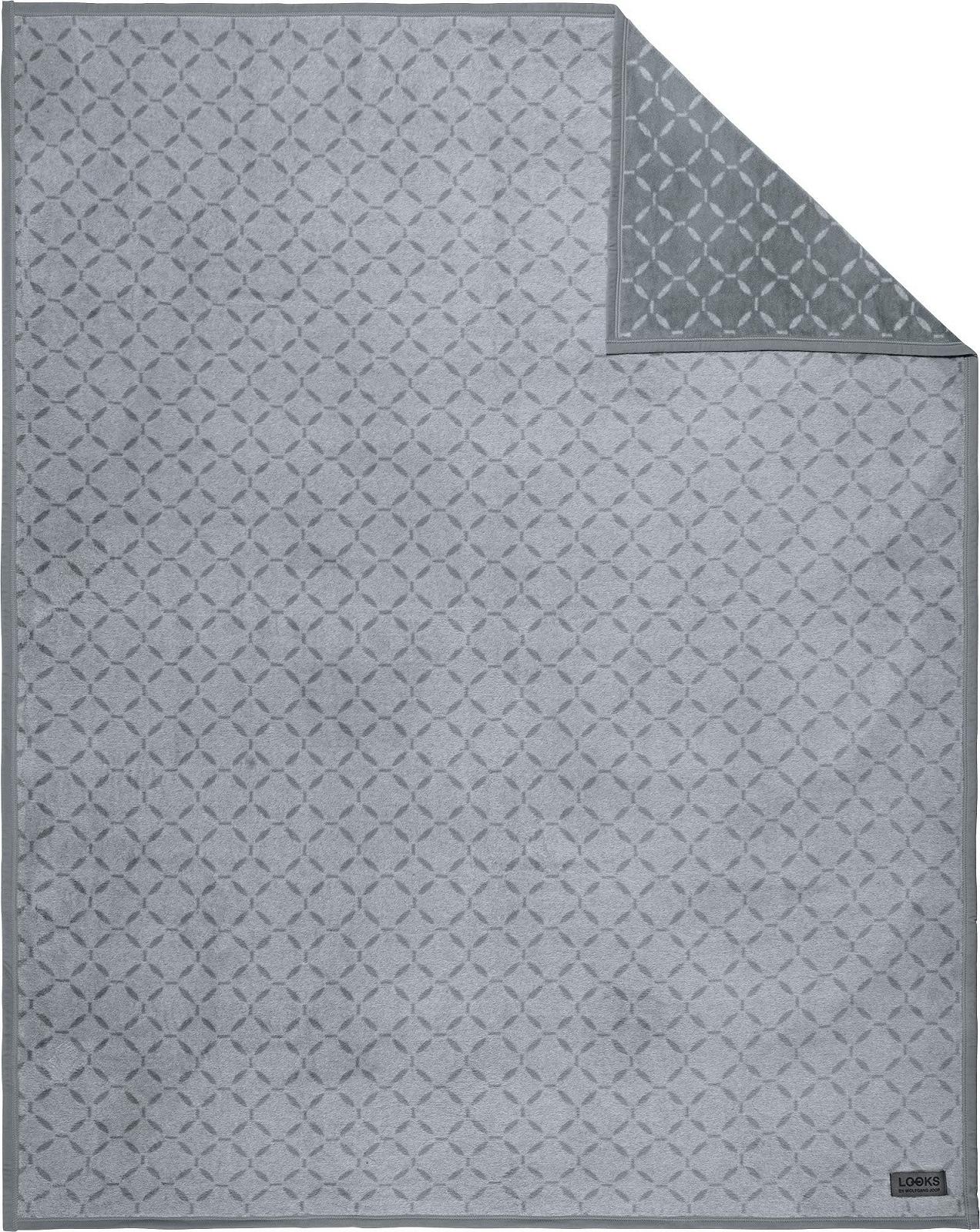 Покривало Looks by Wolfgang Joop Бавовняна суміш Сірий Розмір 150 x 200 см, фото №1 Покривало Looks by Wolfgang Joop Бавовняна суміш Сірий Розмір 150 x 200 см, фото №1