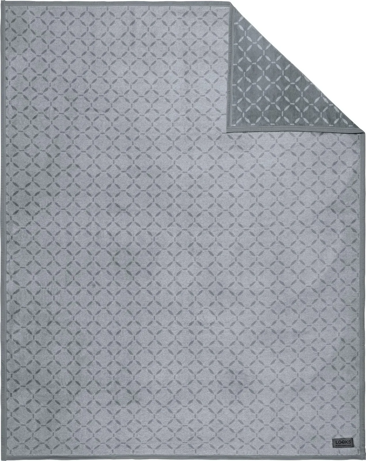 Одеяло Looks by Wolfgang Joop Хлопковая смесь Серый Размер 150 x 200 см, фото №1
