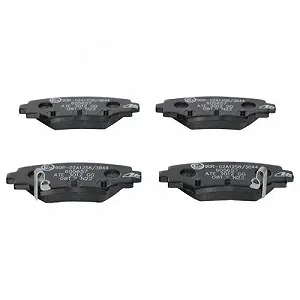 Комплект гальмівних колодок, дискове гальмо ATE 13.0460-5657.2 для MAZDA задня вісь synthetic.ua - Фото 1