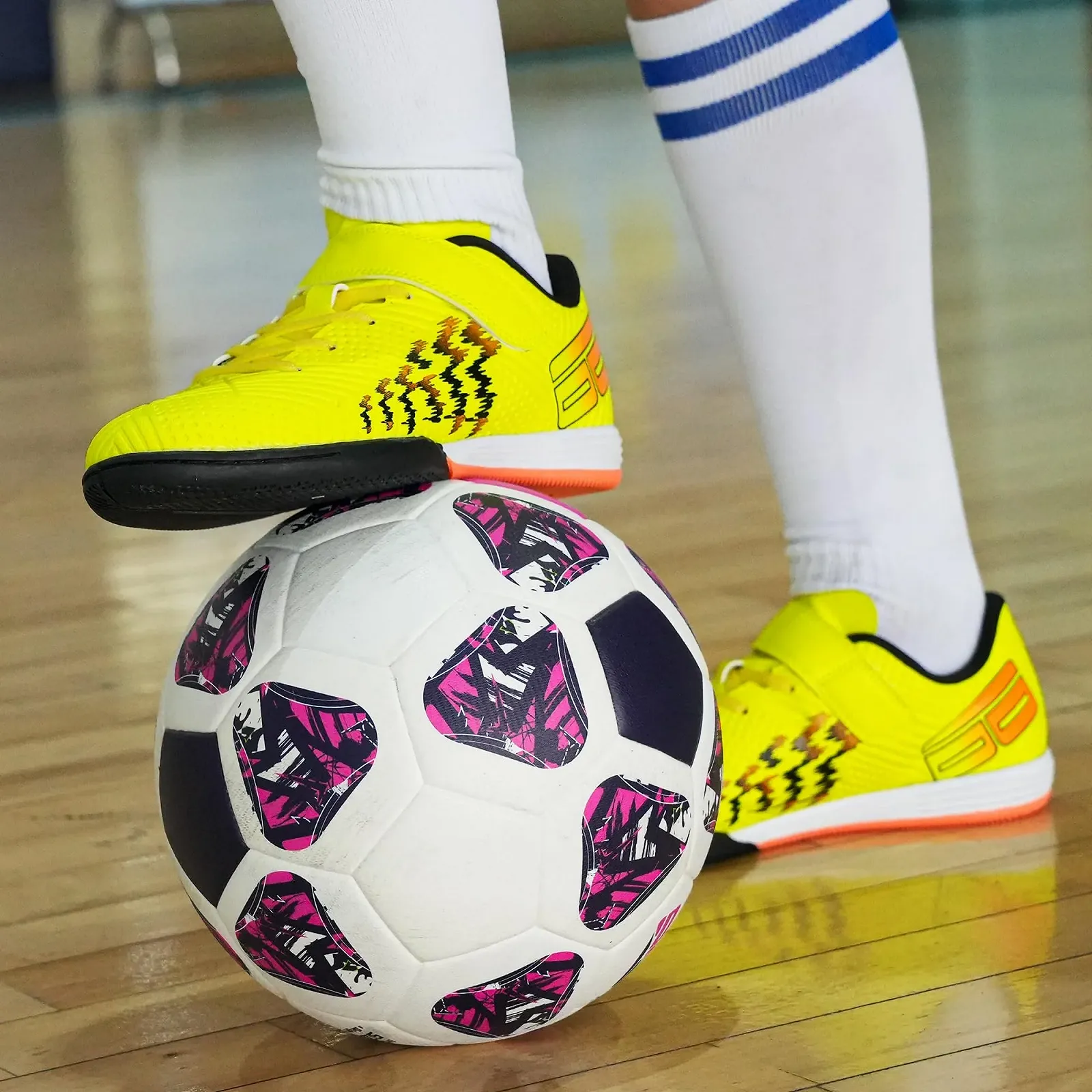 Футзалки JABASIC Детские для футзала в помещении для мальчиков и девочек, фото №2