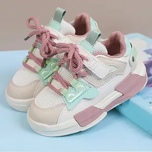 Кроссовки TOPINCN Детские спортивные Легкие дышащие Розовый synthetic.ua - Фото 1