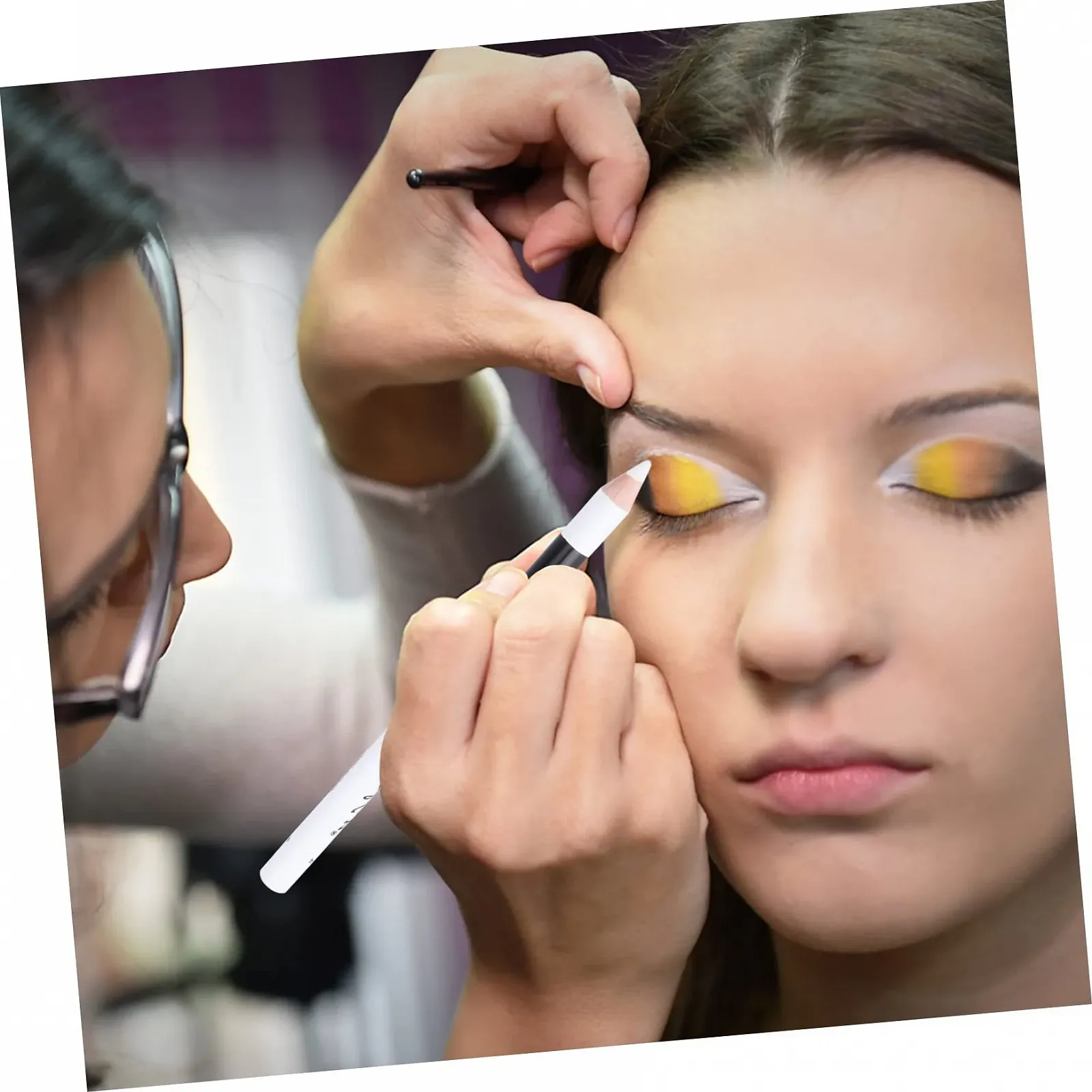 Карандаш для глаз minkissy Белый, фото №4