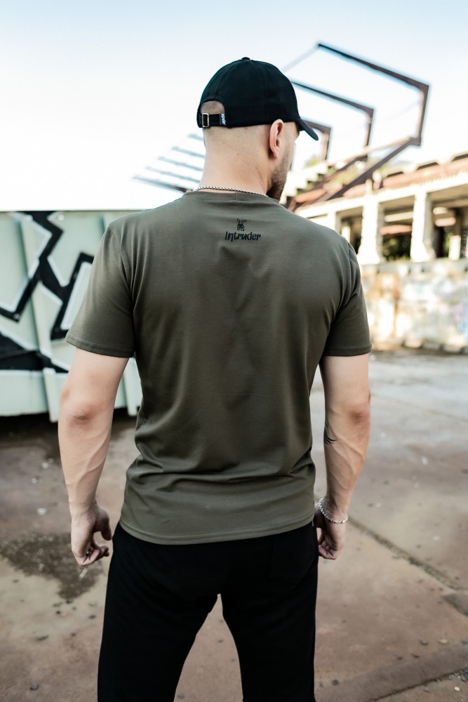 Футболка Intruder Bunny хаки, фото №5 Футболка Intruder Bunny хаки, фото №5