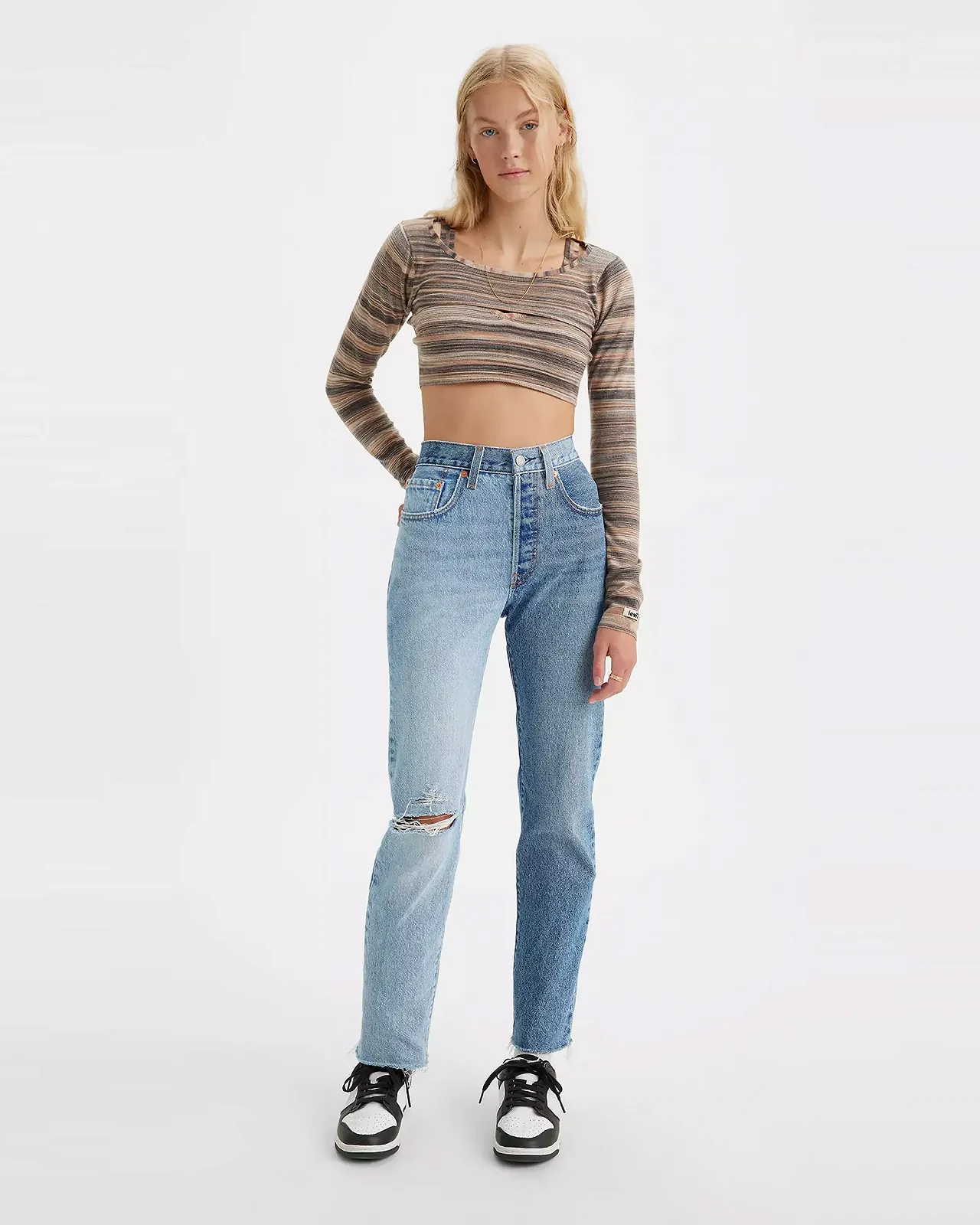 Жіночі джинси Levis - 501 Jeans Two Tone Two Tone Indigo - Womens - 24, фото №1 Жіночі джинси Levis - 501 Jeans Two Tone Two Tone Indigo - Womens - 24, фото №1