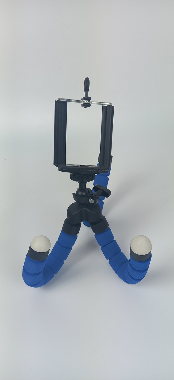 Гибкий мини штатив тренога Набор селфи 3 в1 штатив-Bluetooth-крепление, фото №4