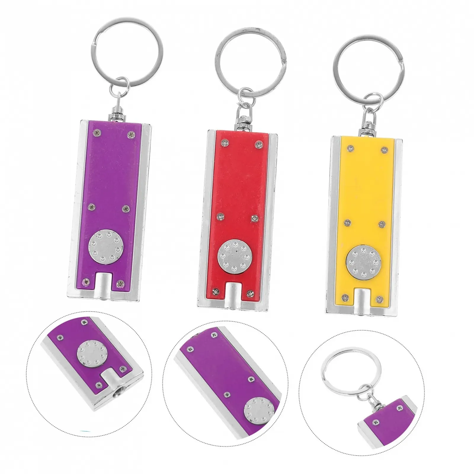 Світлодіодний ліхтарик Брелок Мініатюрний 12 шт, фото №9