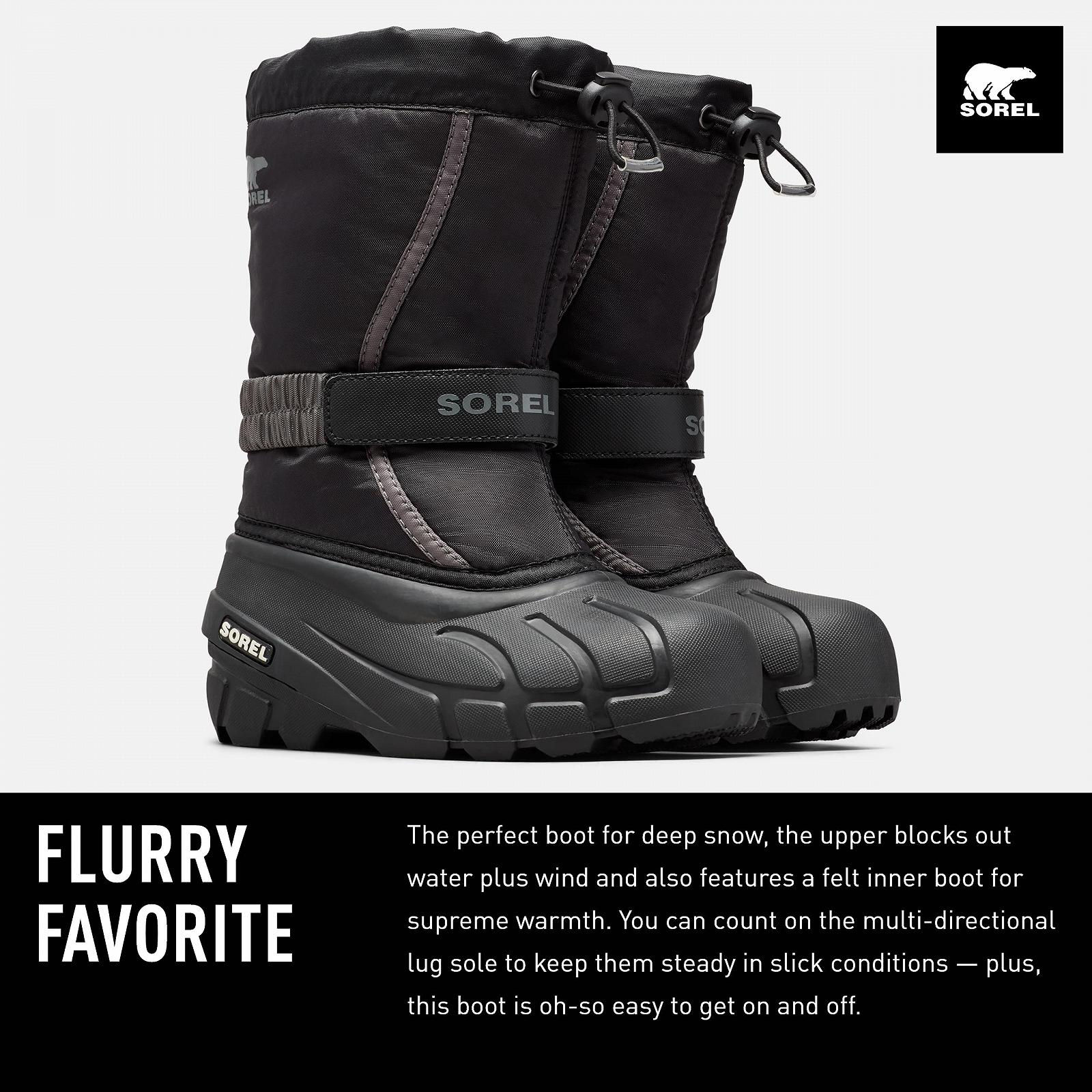 Черевики Sorel Flurry Unisex дитячі, фото №2