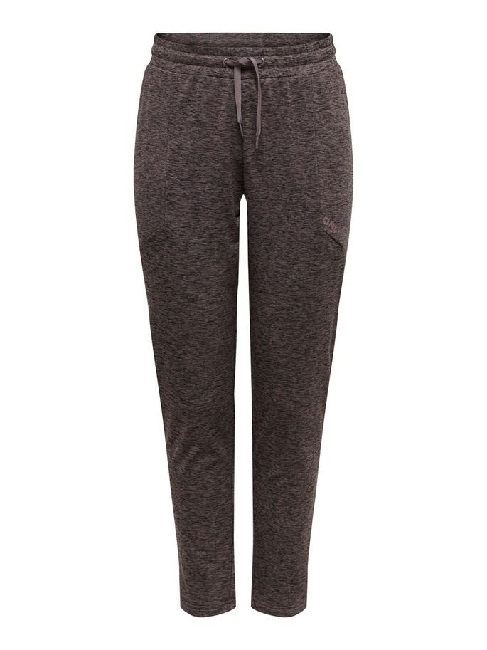Штани ONPNASHA BRUSH SWEAT PNT 15236669-Sparrow-Detail:w. Melange Only Play Темно-коричневий XS, фото №4